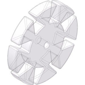 Morita Safety Memo Disk Translucent (100) Endo Stops