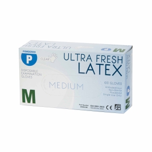 ULTRAFRESH Latex Low Powder Gloves