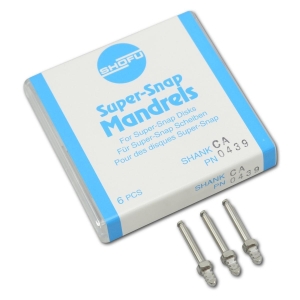SHOFU Super Snap System Mandrels (6) 0439