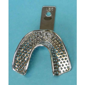 AINSWORTH S/Steel Impression Tray Perforated Small Lower