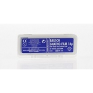 BAUSCH GNATHO FILM BLUE BK-123 16µ one-sided 20x60mm (50)
