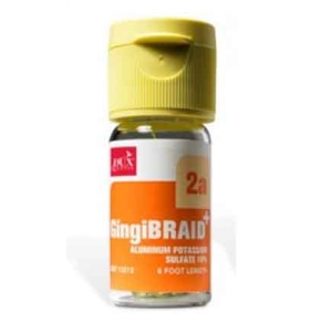 Gingibraid APS Impregnated 3a Large Yellow/Pink Retraction Cord 183cm