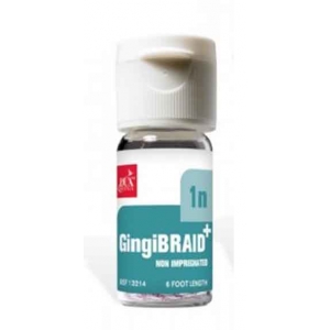 Gingibraid 1n-Small Non-Impregnated White Retraction Cord