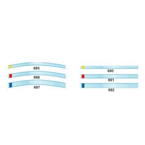 Kerr Hawe Transparent Strips 10mm (100) Blue