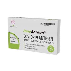 InnoScreen COV-19 Rapid Antigen Test Device (5) Self Test